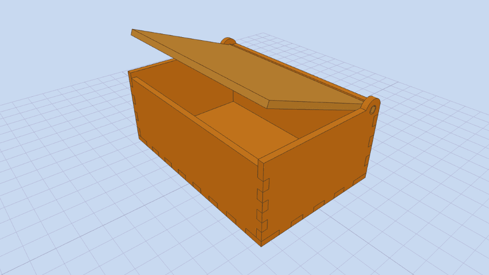 Hinged Lid Box Designer Vorschau