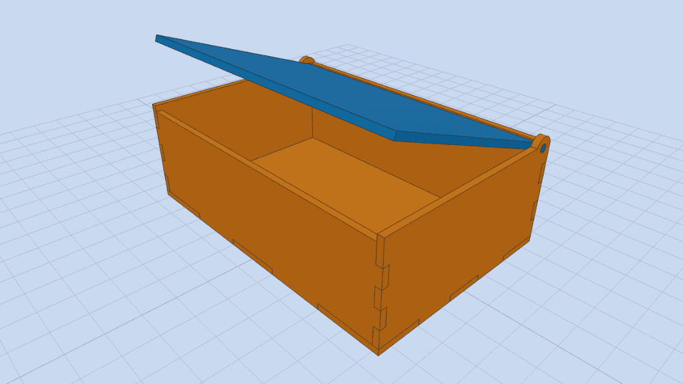 Hinged Lid Box Designer Vorschau